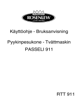 ROSENLEW RTT911 Användarmanual