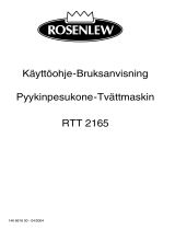 ROSENLEW RTT2165 Användarmanual