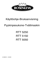 ROSENLEW RTT5250 Användarmanual