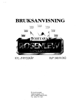 ROSENLEW RJP348REKO Användarmanual