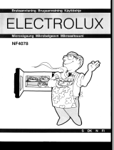 Electrolux NF4078 Användarmanual