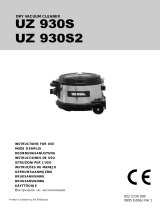 Electrolux UZ 930 S Användarmanual