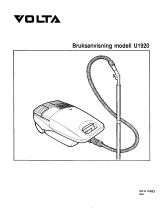 VOLTA U1920 Användarmanual