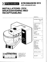 Electrolux N15 Användarmanual