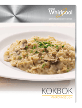 Whirlpool GT 281 WH Cookbook