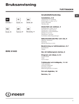 Indesit BWE 81683X WSSS EU Användarguide