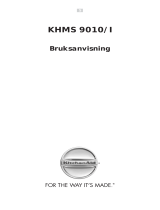 KitchenAid KHMS 9010/I Användarguide