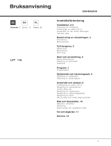 Whirlpool LFT 116 A/HA.R Användarguide