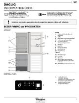 Whirlpool BLF 7121 W Daily Reference Guide