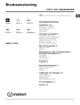Indesit IWDC 71680 ECO (EU) Användarguide