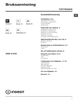 Indesit XWE 91483X W EU Användarguide