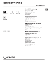 Indesit XWE 81683X WSSS EU Användarguide