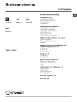 Indesit XWA 71483X W EU Användarguide