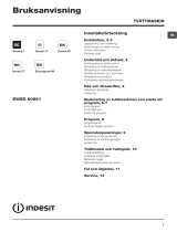 Indesit EWSD 60851 W EU Användarguide