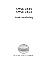 KitchenAid KMCS 3625 IX Användarguide