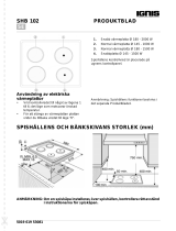 Ignis SHB 102 W Användarguide