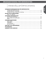 KitchenAid 5KMT4116EAC Användarguide