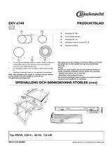 Bauknecht EKV 6740 IN Användarguide
