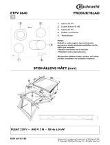 Whirlpool ETP 8460/IN Användarguide