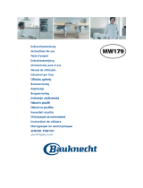 Bauknecht MW 179 IN Användarguide