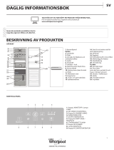 Whirlpool BSNF 8452 W Daily Reference Guide