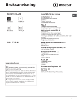 Indesit IDCL 75 B H (EU) Användarguide