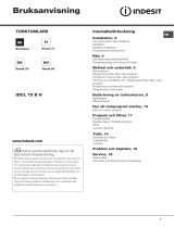 Indesit IDCL 75 B H (EU) Användarguide