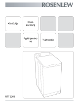 ROSENLEW RTT5260 Användarmanual