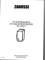 Zanussi TL974C Användarmanual