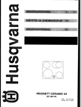 HUSQVARNA-ELECTROLUX QC363HL Användarmanual
