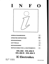 Electrolux EHL604 Användarmanual