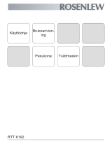 ROSENLEW RTT6102 Användarmanual