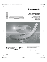 Panasonic DMRE50EG Bruksanvisningar
