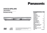 Panasonic DVDS31 Bruksanvisningar