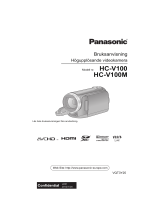 Panasonic HCV100EC Bruksanvisning