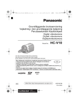 Panasonic HCV10EC Bruksanvisning
