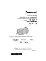 Panasonic HCV110EC Bruksanvisning