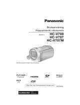 Panasonic HC-V700 Bruksanvisning