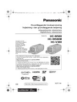 Panasonic HC-W580M Bruksanvisning