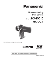 Panasonic HXDC1EC Bruksanvisningar