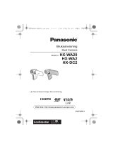 Panasonic HXWA20EC Bruksanvisningar