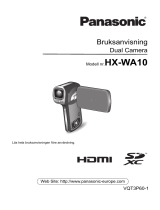 Panasonic HXWA10EC Bruksanvisningar