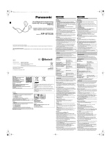 Panasonic RPBTS35E1 Bruksanvisningar