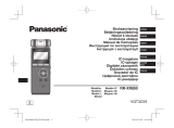 Panasonic RRXR800E Bruksanvisningar