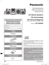 Panasonic sc ak 640 Bruksanvisning