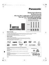 Panasonic SCBT200 Bruksanvisning