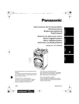 Panasonic SCCMAX5E Bruksanvisning