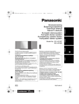 Panasonic SC-HC395EG Bruksanvisning