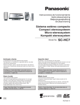 Panasonic SCHC7 Bruksanvisningar