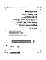 Panasonic SCHTB10EG Bruksanvisning